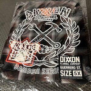 Dixxon Flannel Co. Guerrero ST Button-Up Shirt Mens 5XL NWT